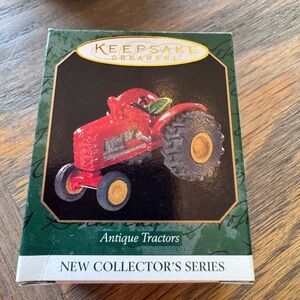Hallmark Keepsake Red Tractor Ornament